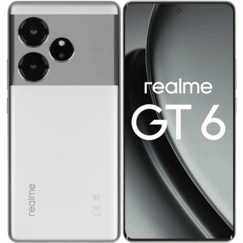 Смартфон Realme GT 6 12/256 ГБ, Silver, серебристый купить в Санкт-Петербурге. Цена, отзывы, доставка | Smartretail